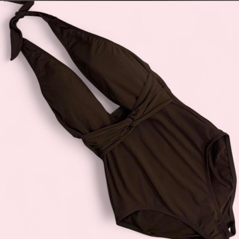 Anne Cole Chocolate One Piece Swimsuit
